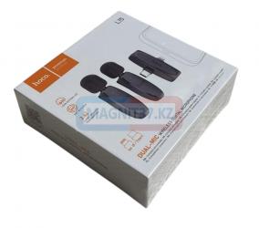 Микрофон петличный hoco 2в1 Type C-iPhone