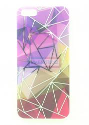 Чехол задник для iPhone 5 гель узор