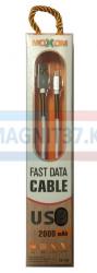 Кабель microUSB MoXoM CC-12  1м  2000mAh