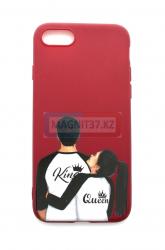 Чехол задник для iPhone 5 пластик женский